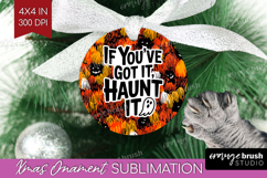 Halloween Quote Ornament PNG - Sarcastic PNG Sublimation Product Image 1