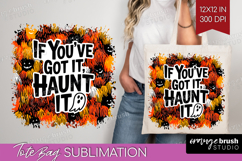 Halloween Quote Tote Bag - Sarcastic Tote Bag PNG Product Image 1