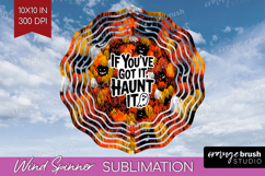 Halloween Quote Wind Spinner Sublimation PNG - Sarcastic Product Image 1