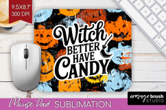 Halloween Quote Mouse Pad Sublimation - Sarcastic Mousepad Product Image 1