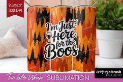 Halloween Quote Tumbler Wrap - Sarcastic Tumbler PNG Product Image 1