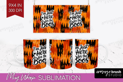 Halloween Quote Mug Wrap - Sarcastic Mug PNG Sublimation Product Image 1