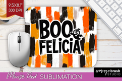 Halloween Quote Mouse Pad Sublimation - Sarcastic Mousepad Product Image 1