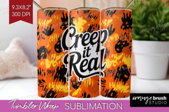 Halloween Quote Tumbler Wrap - Sarcastic Tumbler PNG Product Image 1