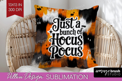 Halloween Quote Pillow Sublimation - Sarcastic Pillow Cover Product Image 1