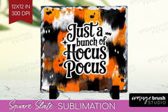 Halloween Quote Slate PNG - Sarcastic Square Slate Product Image 1