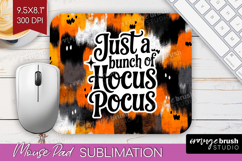 Halloween Quote Mouse Pad Sublimation - Sarcastic Mousepad Product Image 1