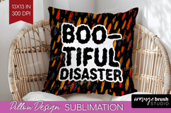 Halloween Quote Pillow Sublimation - Sarcastic Pillow Cover Product Image 1