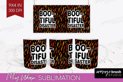 Halloween Quote Mug Wrap - Sarcastic Mug PNG Sublimation Product Image 1