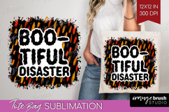 Halloween Quote Tote Bag - Sarcastic Tote Bag PNG Product Image 1