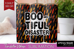 Halloween Quote Tumbler Wrap - Sarcastic Tumbler PNG Product Image 1
