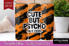 Halloween Quote Tumbler Wrap - Sarcastic Tumbler PNG Product Image 1