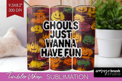 Halloween Quote Tumbler Wrap - Sarcastic Tumbler PNG Product Image 1