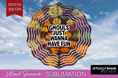 Halloween Quote Wind Spinner Sublimation PNG - Sarcastic Product Image 1