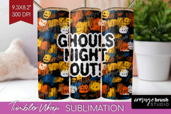 Halloween Quote Tumbler Wrap - Sarcastic Tumbler PNG Product Image 1