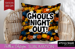 Halloween Quote Pillow Sublimation - Sarcastic Pillow Cover Product Image 1