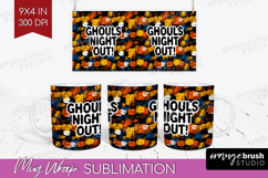 Halloween Quote Mug Wrap - Sarcastic Mug PNG Sublimation Product Image 1