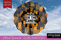 Halloween Quote Wind Spinner Sublimation PNG - Sarcastic Product Image 1