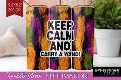 Halloween Quote Tumbler Wrap - Sarcastic Tumbler PNG Product Image 1