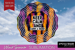 Halloween Quote Wind Spinner Sublimation PNG - Sarcastic Product Image 1