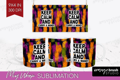 Halloween Quote Mug Wrap - Sarcastic Mug PNG Sublimation Product Image 1