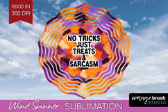 Halloween Quote Wind Spinner Sublimation PNG - Sarcastic Product Image 1