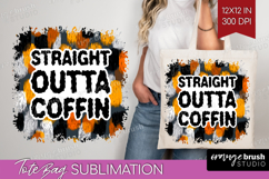 Halloween Quote Tote Bag - Sarcastic Tote Bag PNG Product Image 1