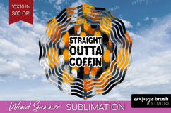Halloween Quote Wind Spinner Sublimation PNG - Sarcastic Product Image 1