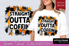 Halloween Quote Square Tshirt Background - Sarcastic PNG Product Image 1