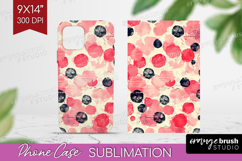 Brush Stroke Phone Case PNG - Abstract Case PNG Sublimation Product Image 1