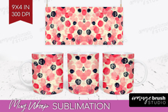Brush Stroke Mug Wrap - Abstract Mug PNG Sublimation Product Image 1