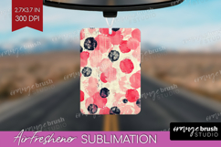 Brush Stroke Air Freshener PNG - Abstract PNG Sublimation Product Image 1
