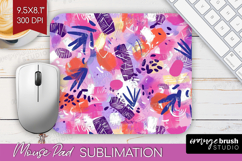 Brush Stroke Mouse Pad Sublimation - Abstract Mousepad PNG Product Image 1