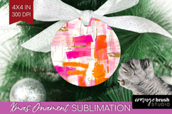 Brush Stroke Ornament PNG - Abstract PNG Sublimation Product Image 1