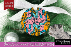 Brush Stroke Ornament PNG - Abstract PNG Sublimation Product Image 1