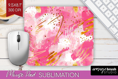 Brush Stroke Mouse Pad Sublimation - Abstract Mousepad PNG Product Image 1
