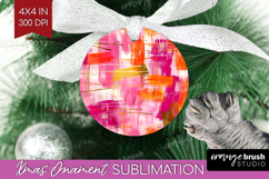 Brush Stroke Ornament PNG - Abstract PNG Sublimation Product Image 1