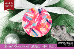 Brush Stroke Ornament PNG - Abstract PNG Sublimation Product Image 1
