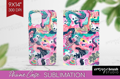 Brush Stroke Phone Case PNG - Abstract Case PNG Sublimation Product Image 1