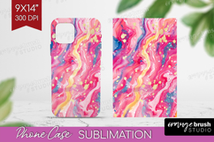 Brush Stroke Phone Case PNG - Abstract Case PNG Sublimation Product Image 1
