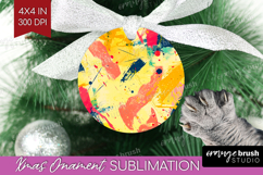 Brush Stroke Ornament PNG - Abstract PNG Sublimation Product Image 1