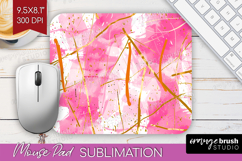 Brush Stroke Mouse Pad Sublimation - Abstract Mousepad PNG Product Image 1