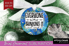 Sarcastic Quotes Quote Ornament PNG - Brush Stroke PNG Product Image 1