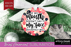 Sarcastic Quotes Quote Ornament PNG - Brush Stroke PNG Product Image 1