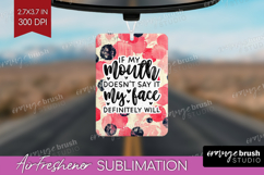 Sarcastic Quotes Quote Air Freshener PNG - Brush Stroke PNG Product Image 1