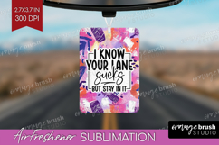 Sarcastic Quotes Quote Air Freshener PNG - Brush Stroke PNG Product Image 1
