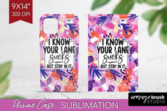 Sarcastic Quotes Quote Phone Case PNG - Brush Stroke Case Product Image 1