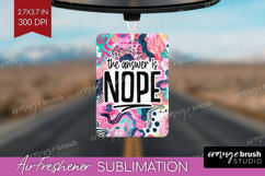 Sarcastic Quotes Quote Air Freshener PNG - Brush Stroke PNG Product Image 1