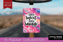 Sarcastic Quotes Quote Air Freshener PNG - Brush Stroke PNG Product Image 1