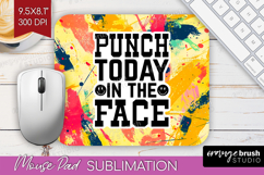 Sarcastic Quotes Quote Mouse Pad Sublimation - Brush Stroke Product Image 1